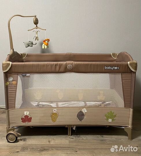 Манеж кроватка Babyton