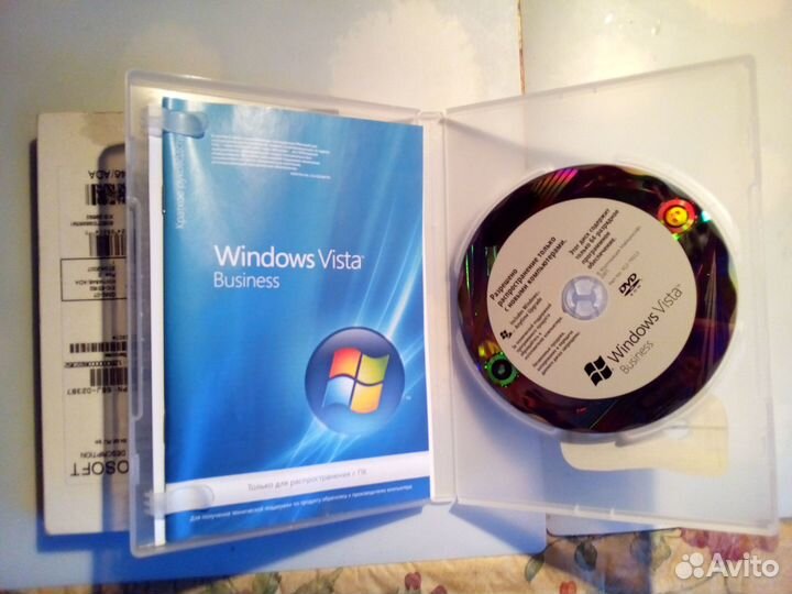 Диск с операционной системой Windows Vista