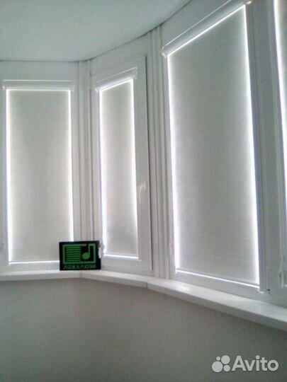 Рулонные кассетные шторы блекаут F6355-N1936