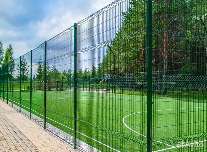 Сетка для забора сетка гиттер 3D