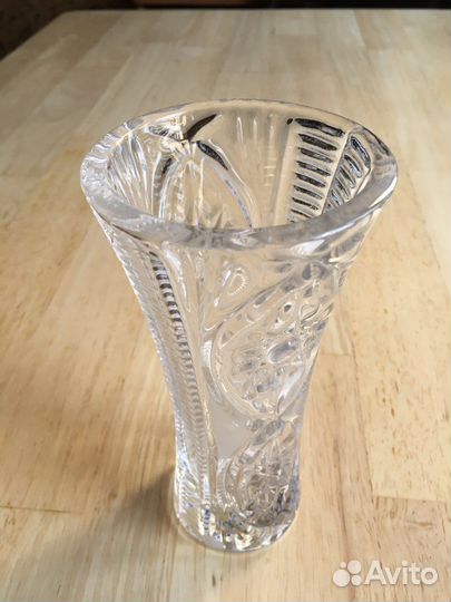 Хрустальная ваза 3 шт