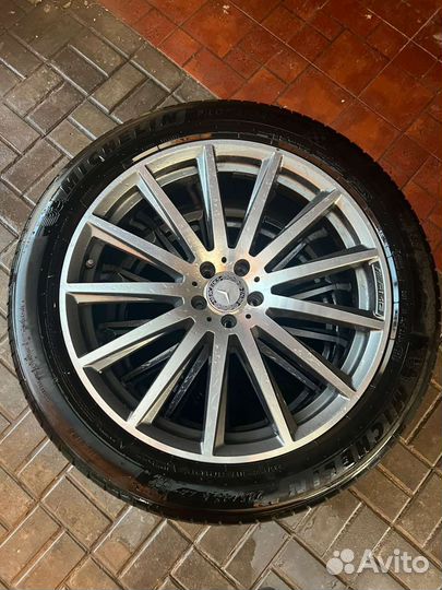 Колёса r22 Мерседес амг оригинал,разноширокие лето
