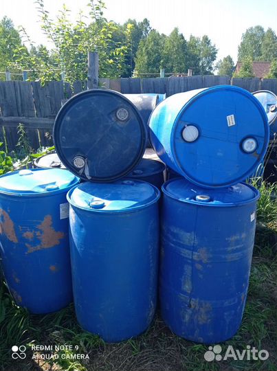 Бочка пластиковая 200 литров бу
