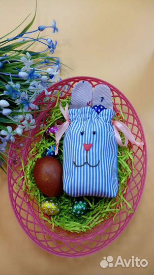 Пасхальные мешочки-кролики