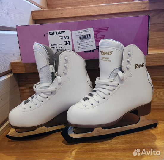 Коньки фигурные graf