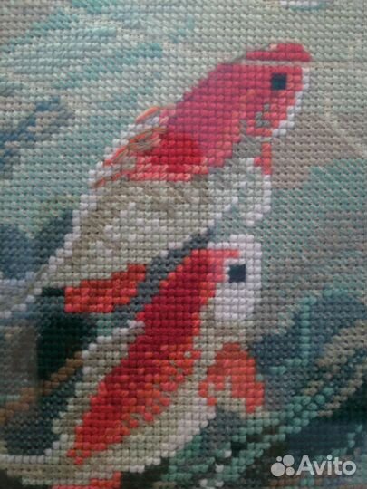 Картина вышитая крестом