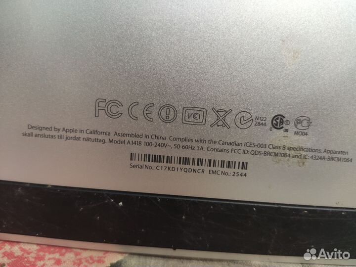 Apple iMac A1418