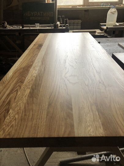 Подоконник деревянный из массива дуба,ясеня,березы