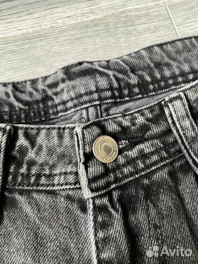 Мужские джинсы бананы черные