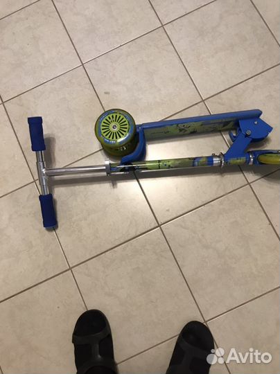 Самокат детский трехколесный бу