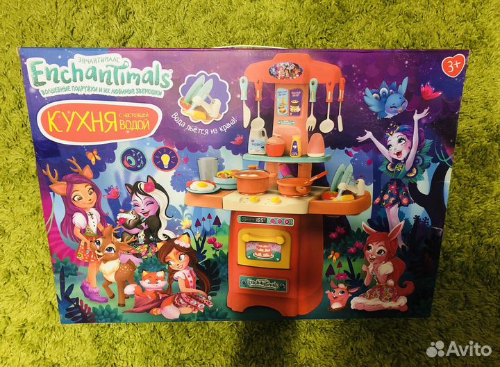 Игровой набор «Enchantimals. Кухня свет+звук+вода