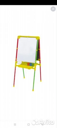 Мольберт детский двухсторонний