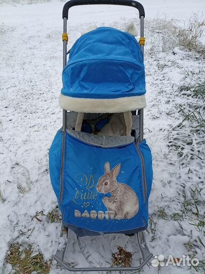 Коляска санки