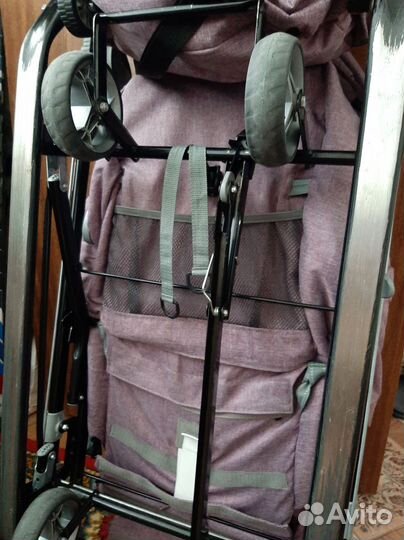 Детские санки коляска nika