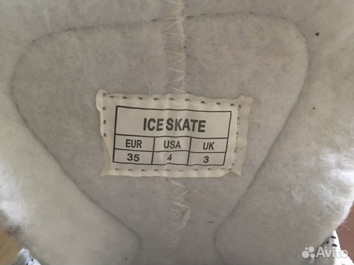 Коньки детские р35
