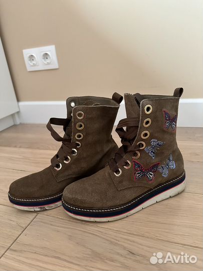 Ботинки tommy hilfiger женские