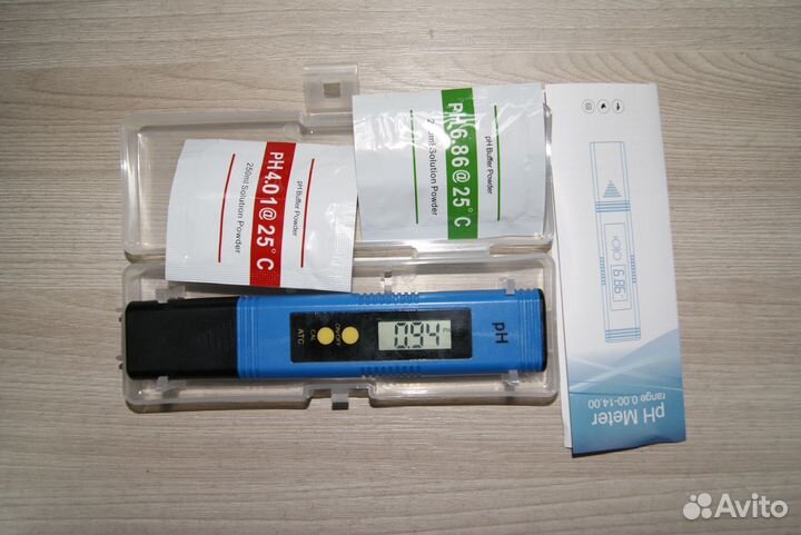 PH метр диапазон 0.00-14.00 Новый