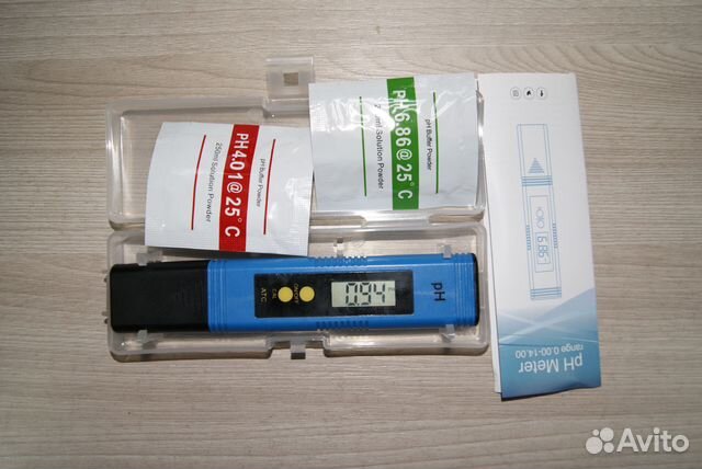 PH метр диапазон 0.00-14.00 Новый