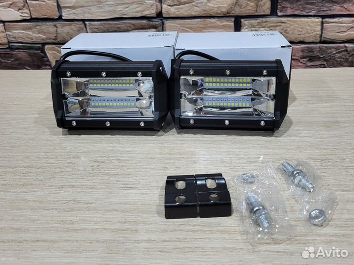 Фонари светодиодные 72W (2шт)