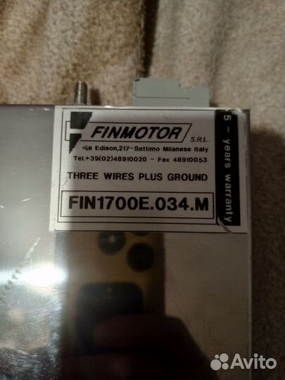 Finmotor FIN 1700E.034. M