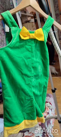 Карнавальный костюм, лягушонок