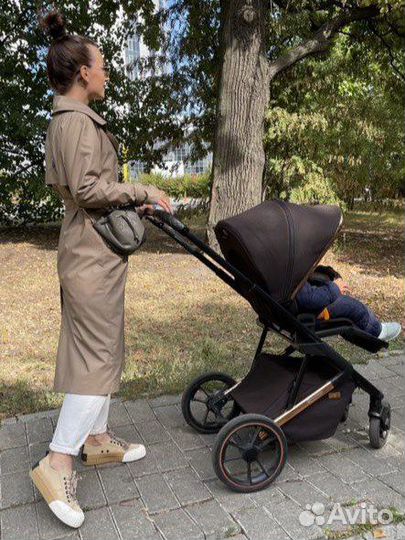 Коляска 2 в 1 Moon style Rose Gold