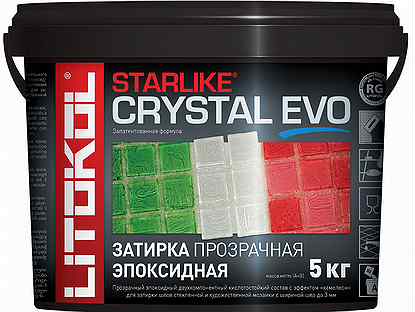 Литокол Starlike Crystal Evo (5 кг (компонент А (п