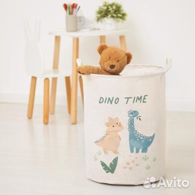 Корзины текстильные для хранения игрушек
