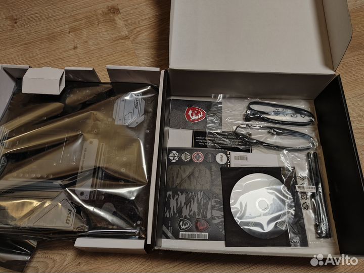 MSI MAG B550m mortar MAX wifi новая