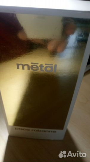 Paco Rabanne Metal.100ml.Оригинал.Снят.Жен.Винтаж