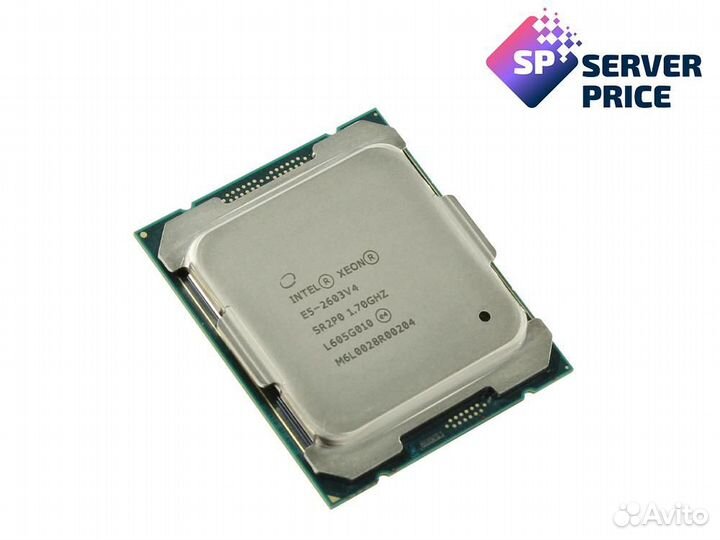 Intel Xeon E5-2603 v4 (6 ядер, 1.70GHz)