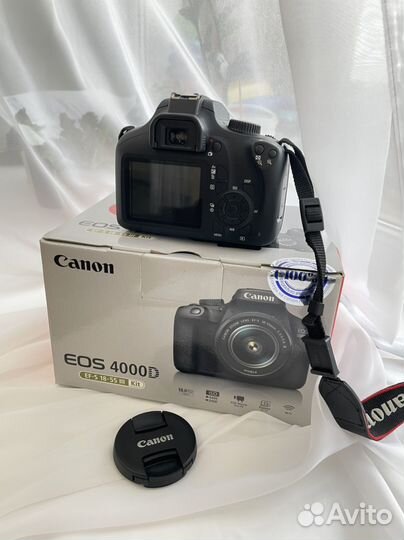 Фотоаппарат canon eos 4000d