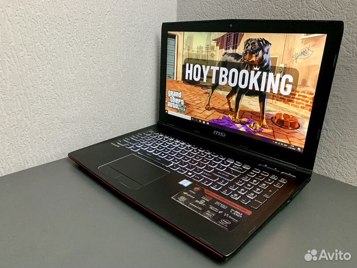 Игровой ноутбук MSI:core i7/GTX 1060/FullHd