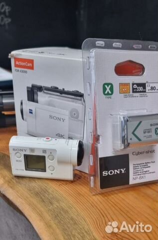 Экшн камера sony x3000 4k купить в Иркутске | Электроника | Авито