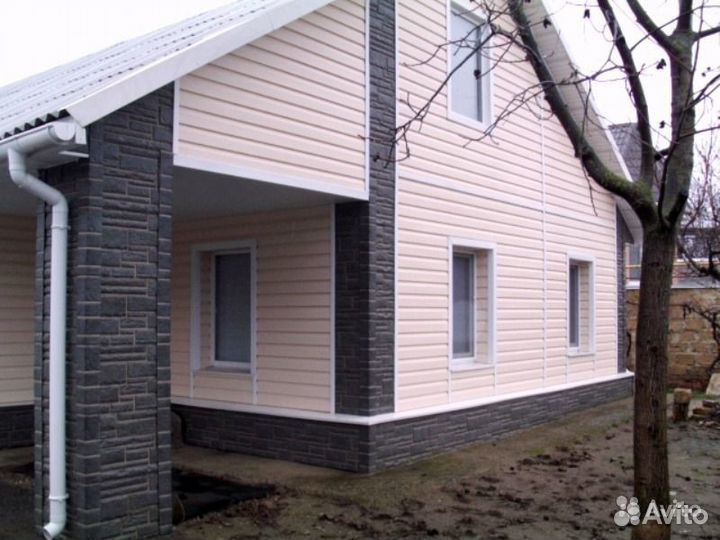 Сайдинг виниловый D 4.4 персиковый