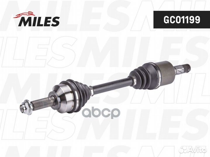 Привод в сборе KIA sorento 06- лев. шт GC01199