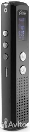 Диктофон Ritmix RR-120 8GB black