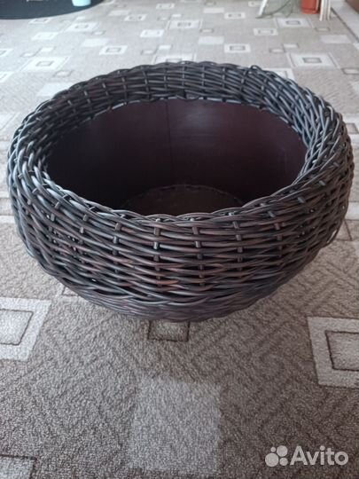 Кашпо из ротанга 20 литров