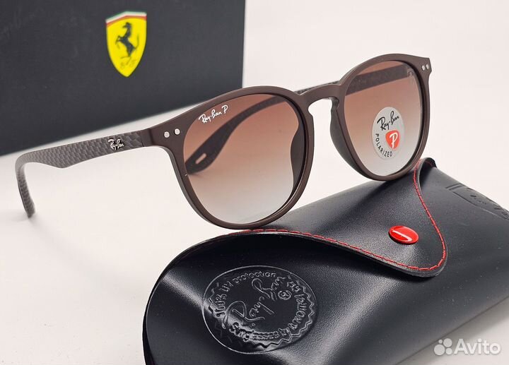 Очки Ray Ban Enzo Ferrari Carbon Series Brown PZ