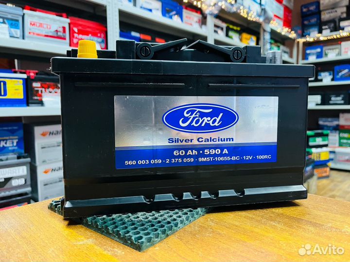 Аккумулятор Ford 60 Focus S-Max Kuga Mondeo