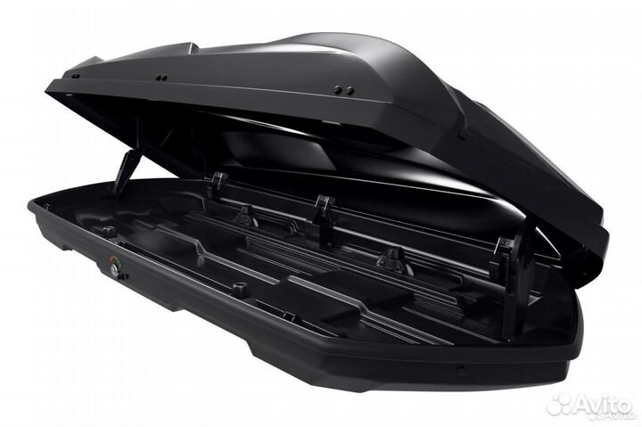 Автобокс cybort 206*80*40 480л черный глянец