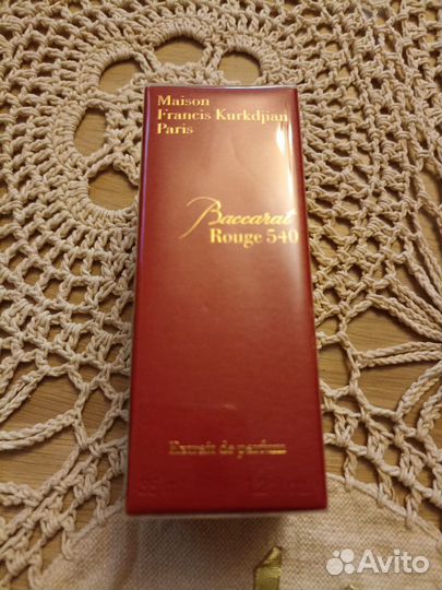 Baccarat rouge 540 парфюмерный экстракт 35 мл