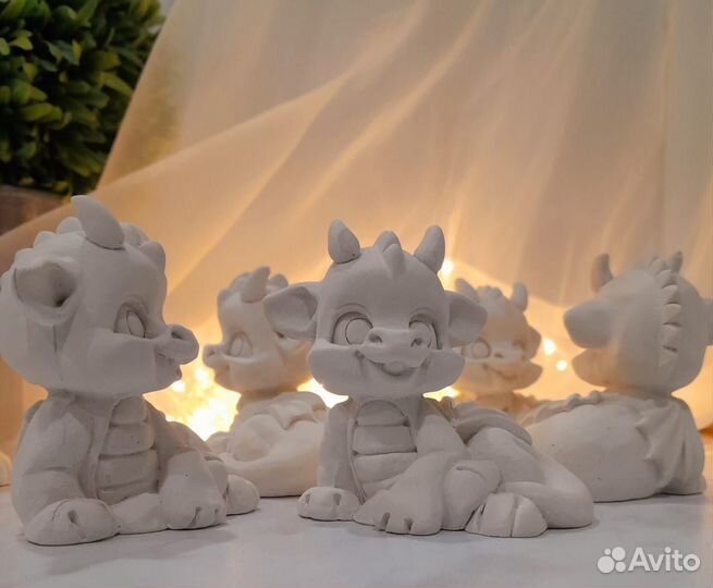 Гипсовые фигурки для раскрашивания