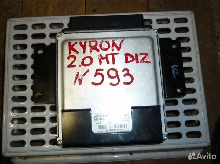 Блок управления двигателем Ssang Yong Kyron 2.0