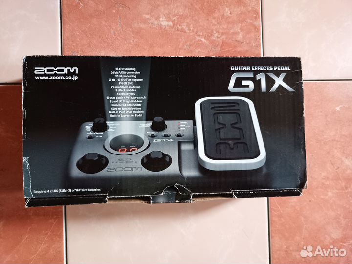 Гитарный процессор Zoom G1X