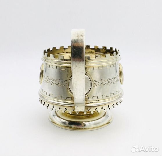 Михаил Тарасов Серебряный подстаканник 84 пробы