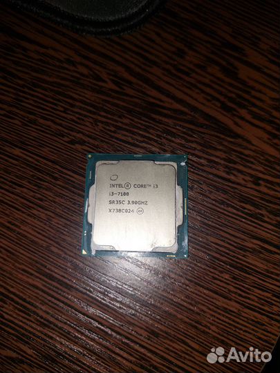 Материнская плата с процессором i3 7100