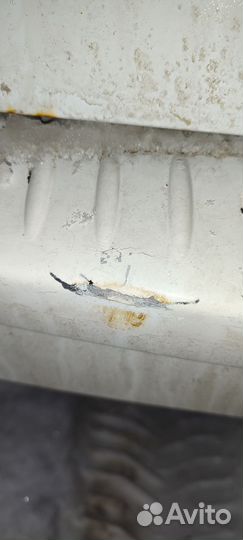 Задний бампер ларгус 1