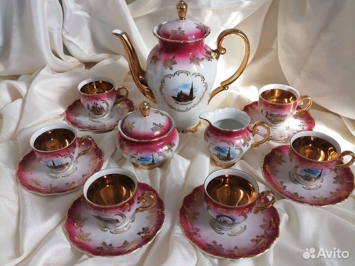 Редчайший кофейный сервиз. Винтаж