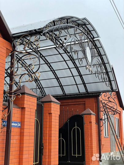 Кованые навесы